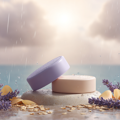 CHILLUNA solid shampoo bar – plastic-free pH-balanced hair care